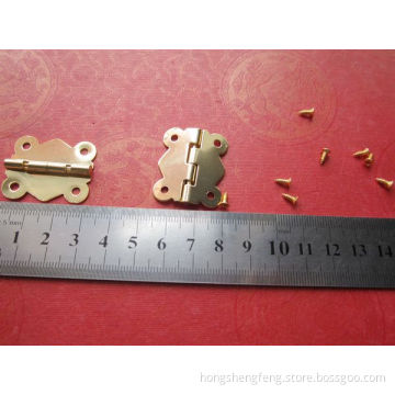 Hinges, Metal Hinges, Box Hinges, Gold Color Hinges for Wooden Boxes